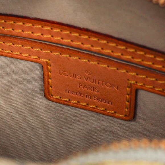 Louis Vuitton Jeanne GM Blue Mini Lin Monogram Canvas Round Crossbody Bag - Picture 11 of 12